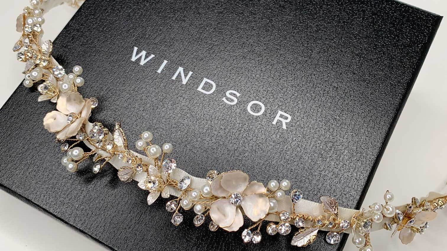Custom Gold Floral Bridal Belt