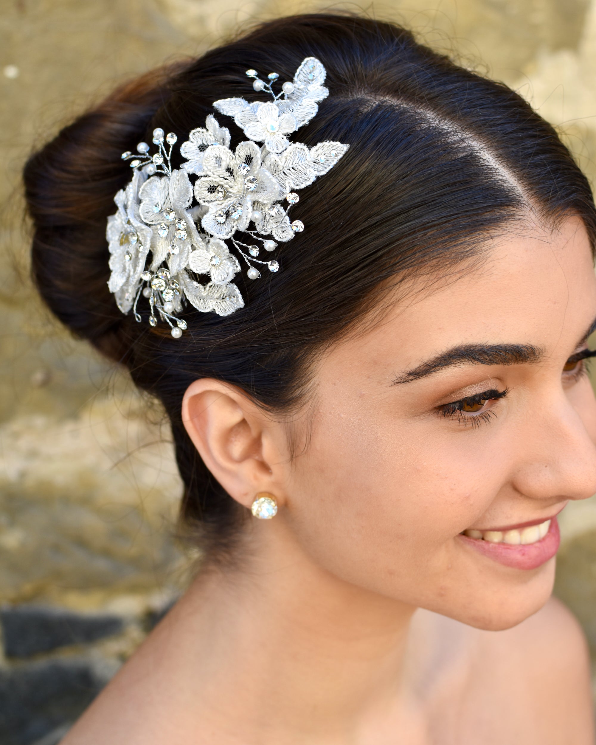 Adria comb by Windsor Bridal Jewellery