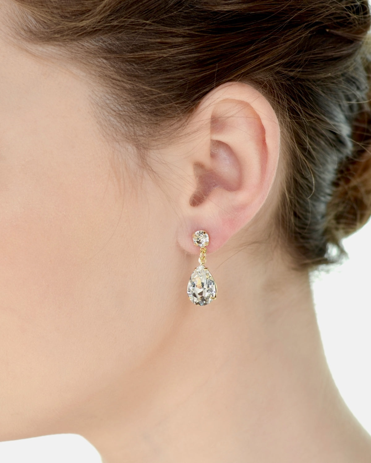 Rosemary Gold bridal earrings — alternate view 3