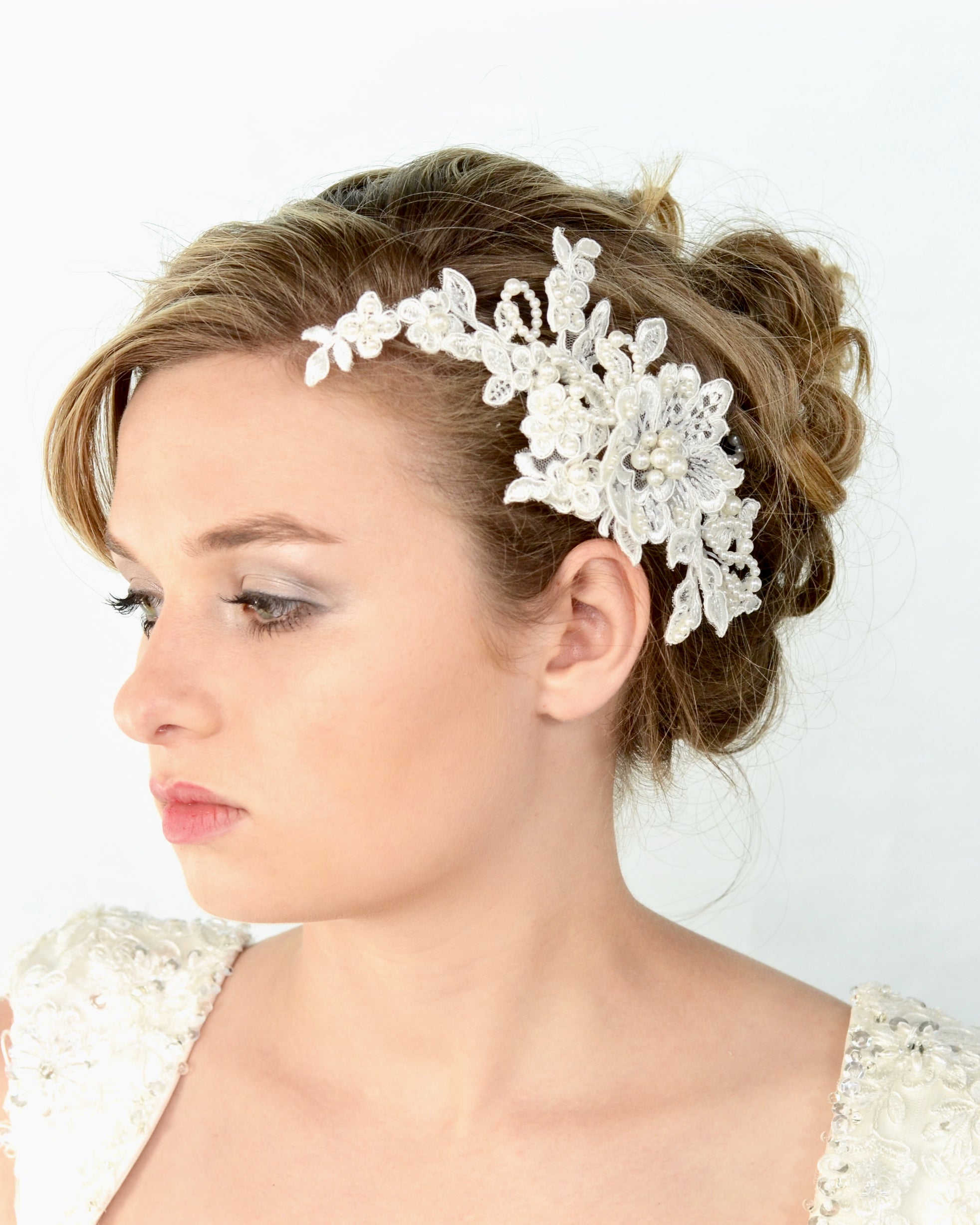 Cecina bridal comb — alternate view 3