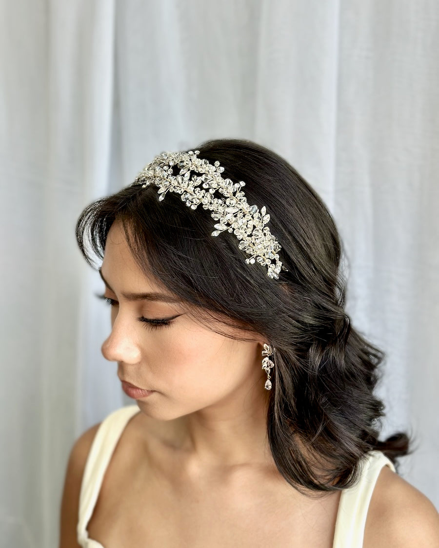 Cosima Gold bridal headband — alternate view 4