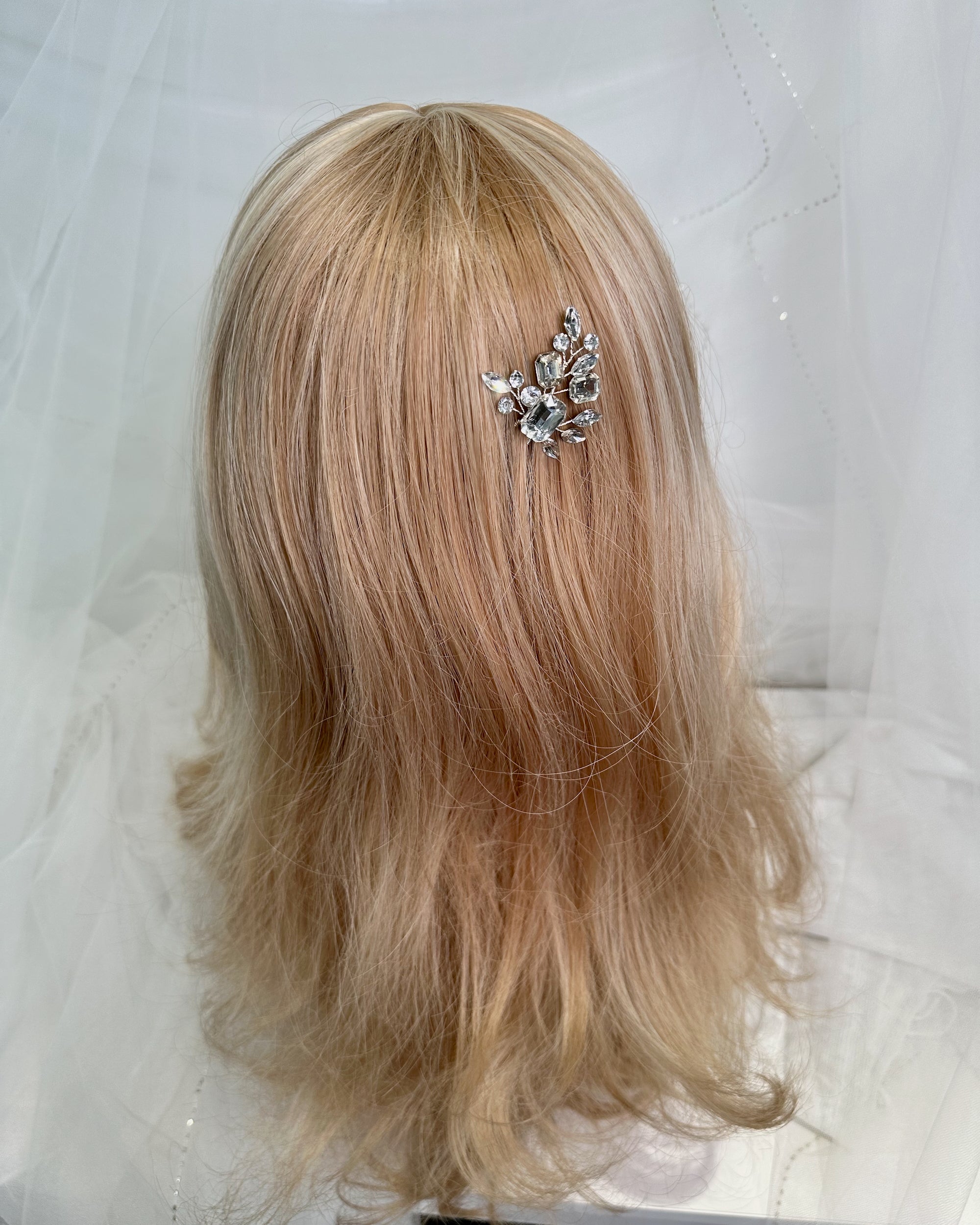 Kay Hairpin in silver — alternate view 4