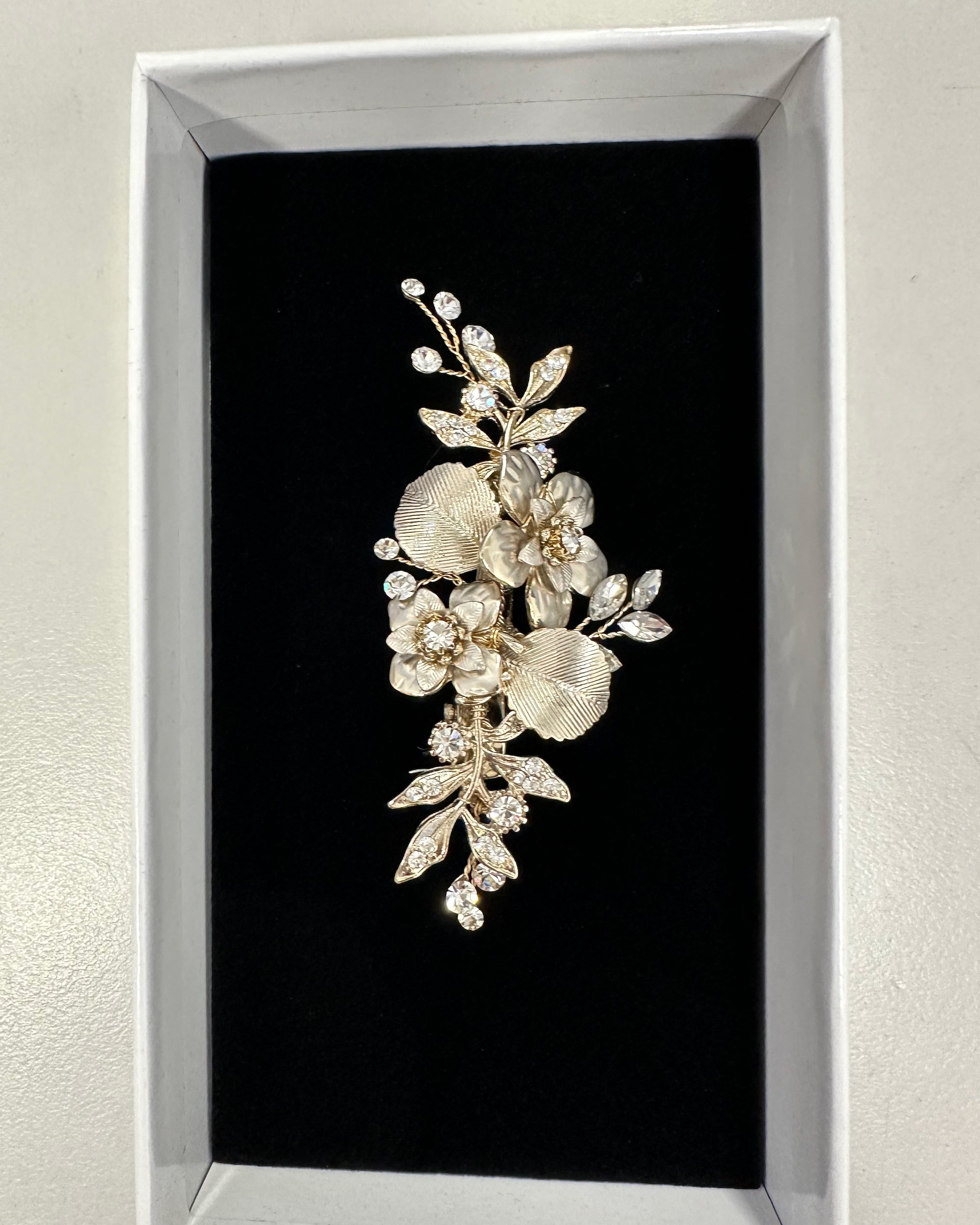 Fleur Gold bridal comb — alternate view 4
