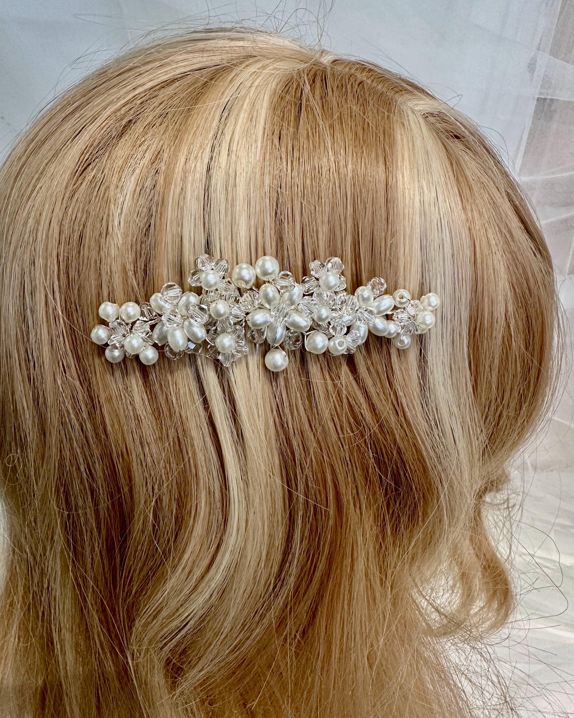 Gwyneth Comb in silver — alternate view 2