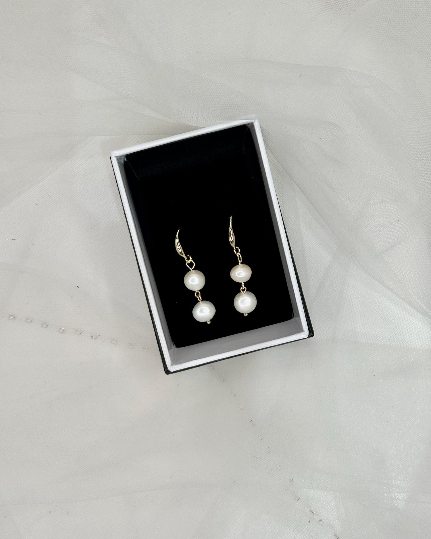 Rome Gold Bridal Earrings — alternate view 3