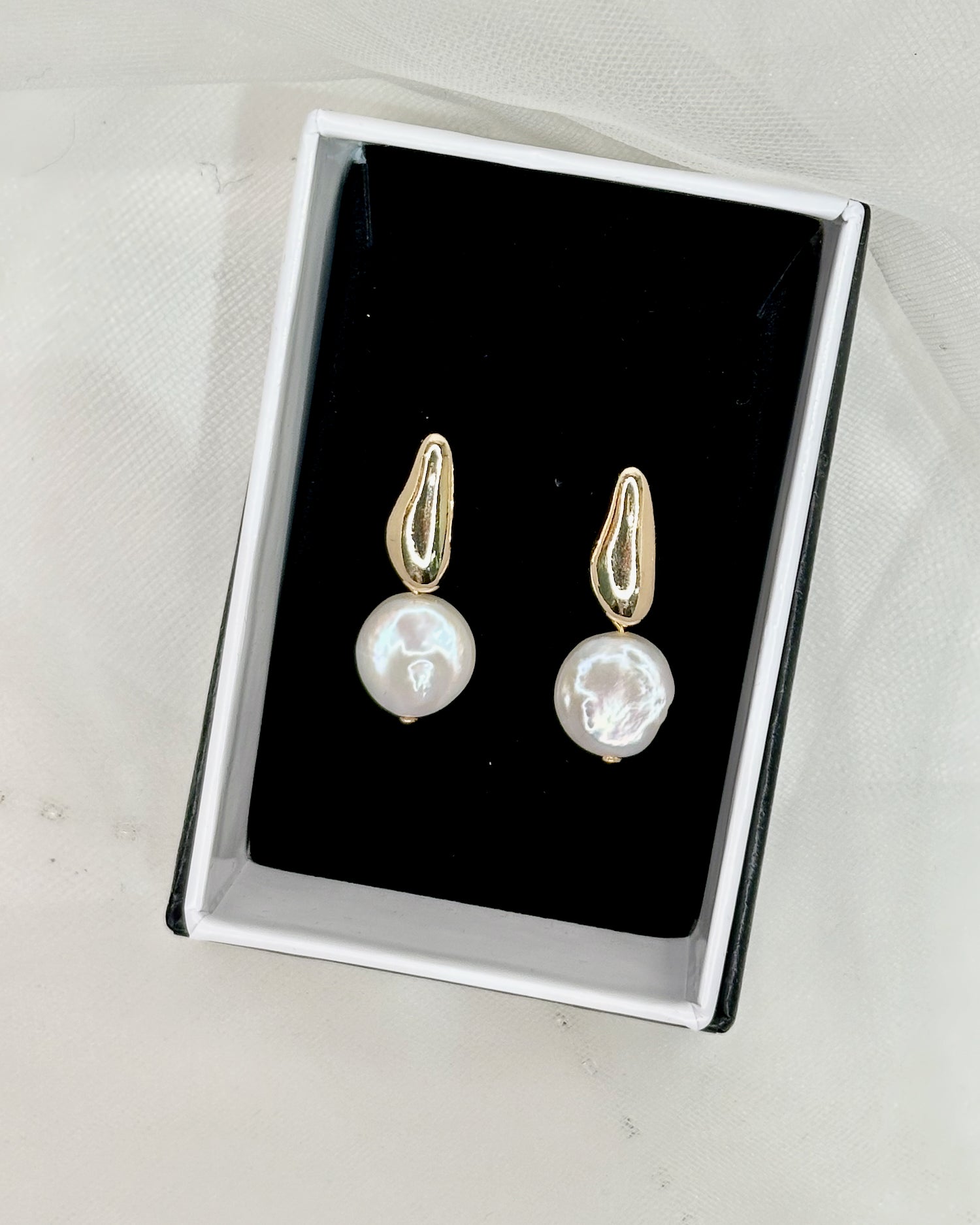 Teena Bridal Earrings in gold by Windsor Bridal Jewellery