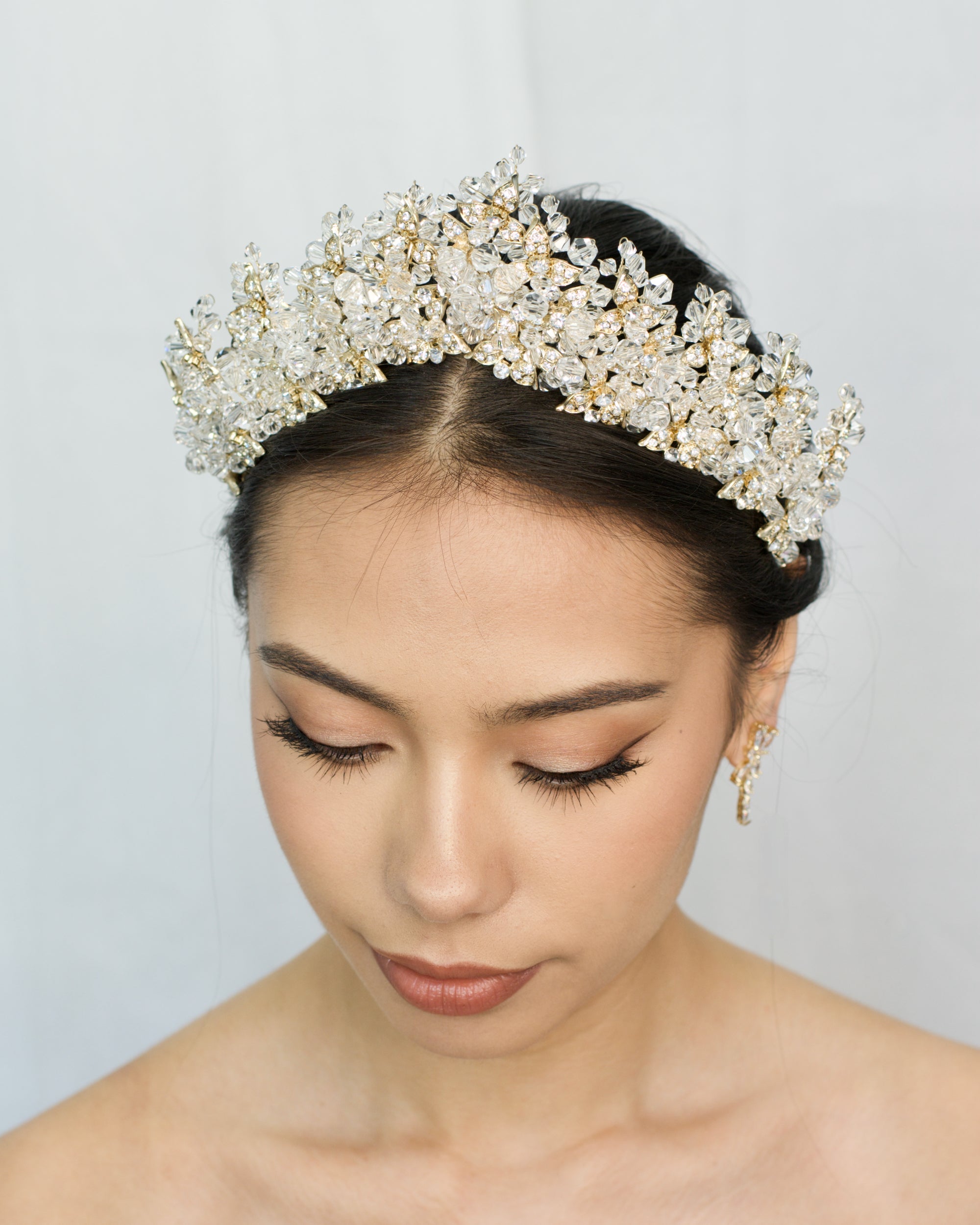 Maxine Gold bridal crown — alternate view 3