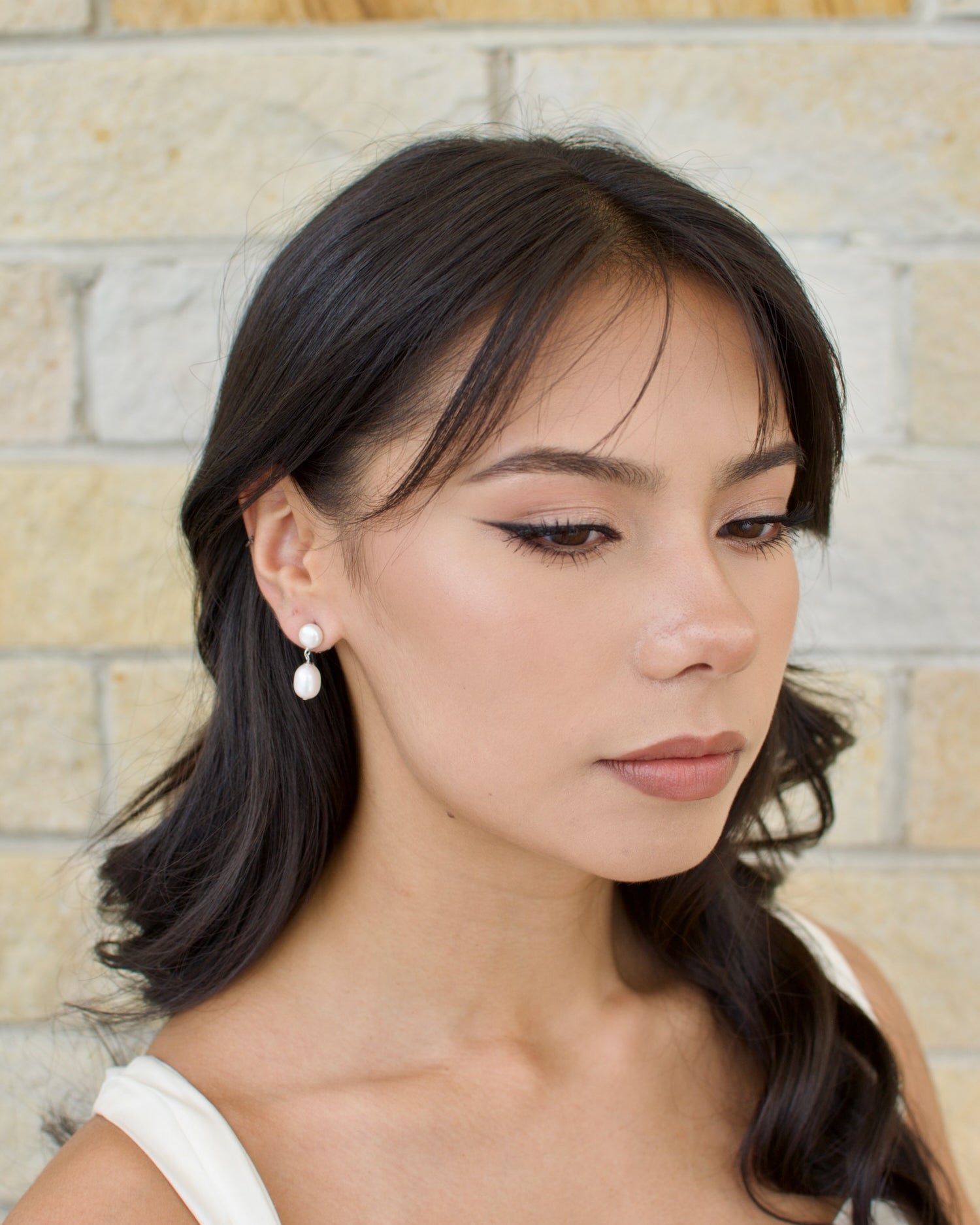 Sia Silver Bridal Earrings by Windsor Bridal Jewellery