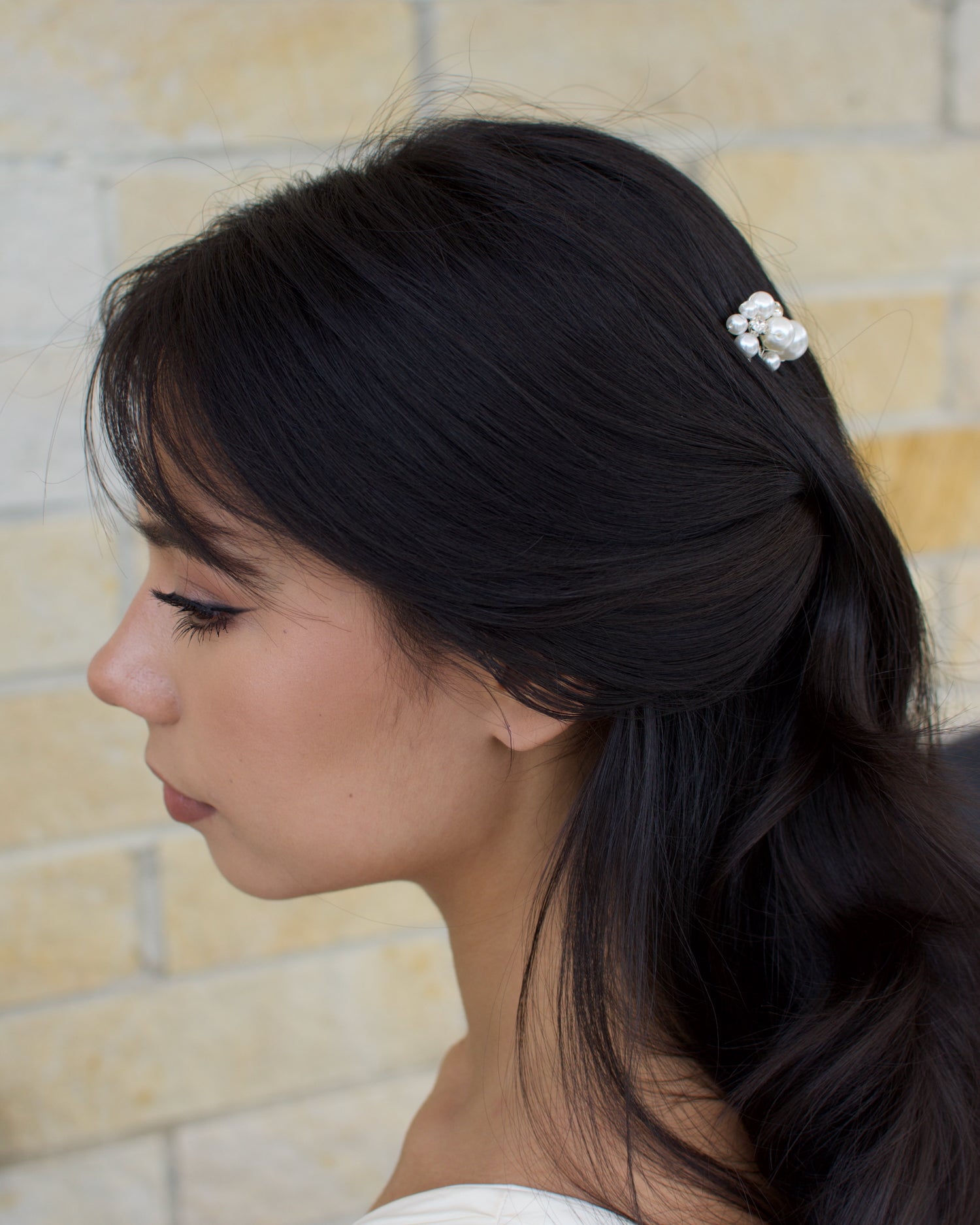Pia Hairpin in silver — alternate view 2
