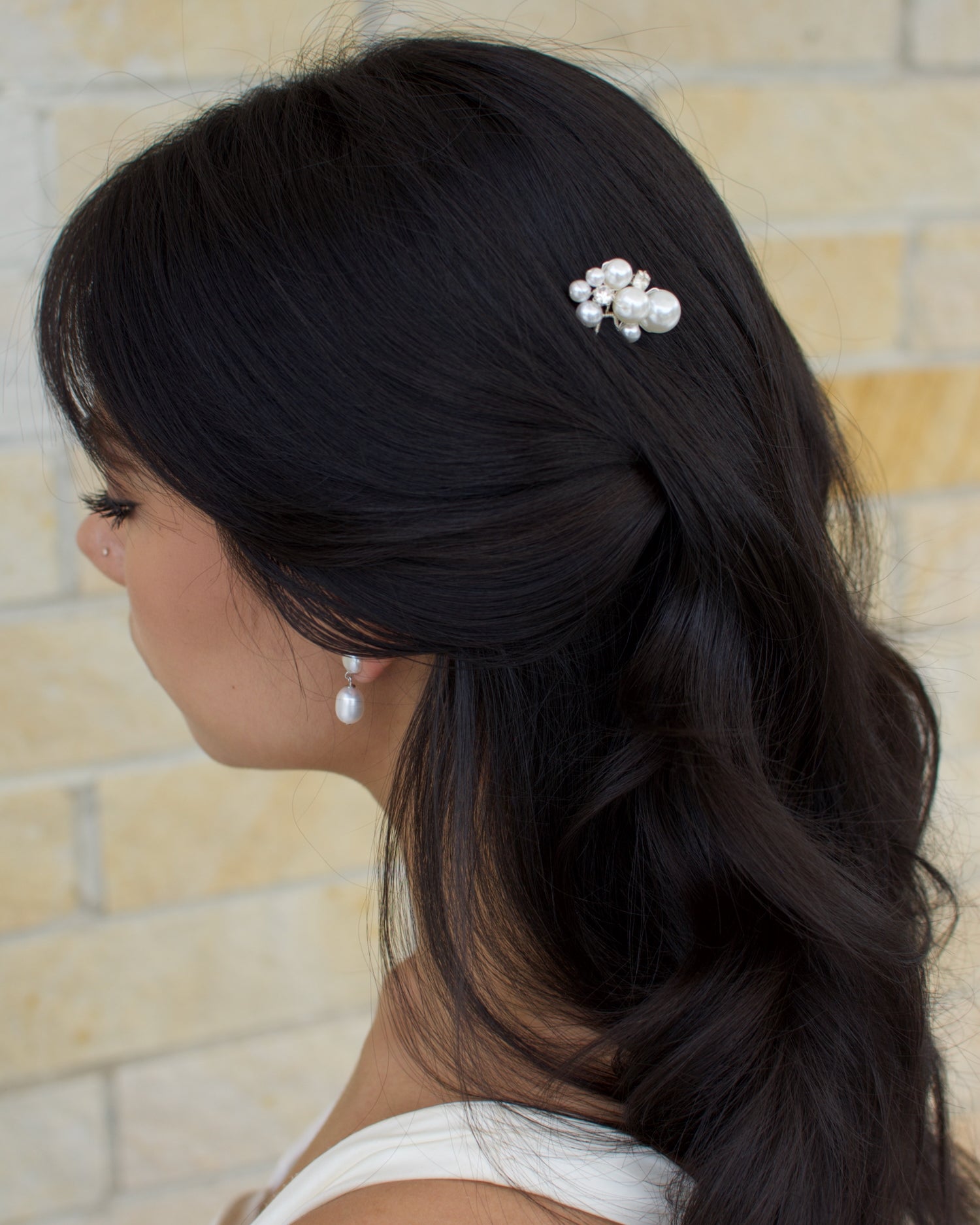 Pia Hairpin in silver by Windsor Bridal Jewellery