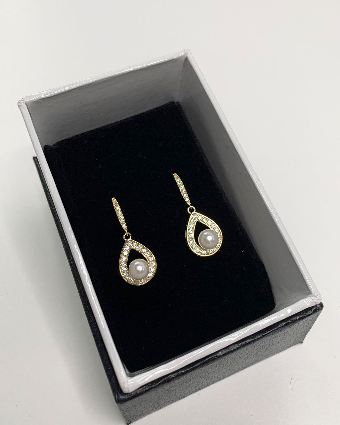 Lucy Gold bridal earrings — alternate view 3