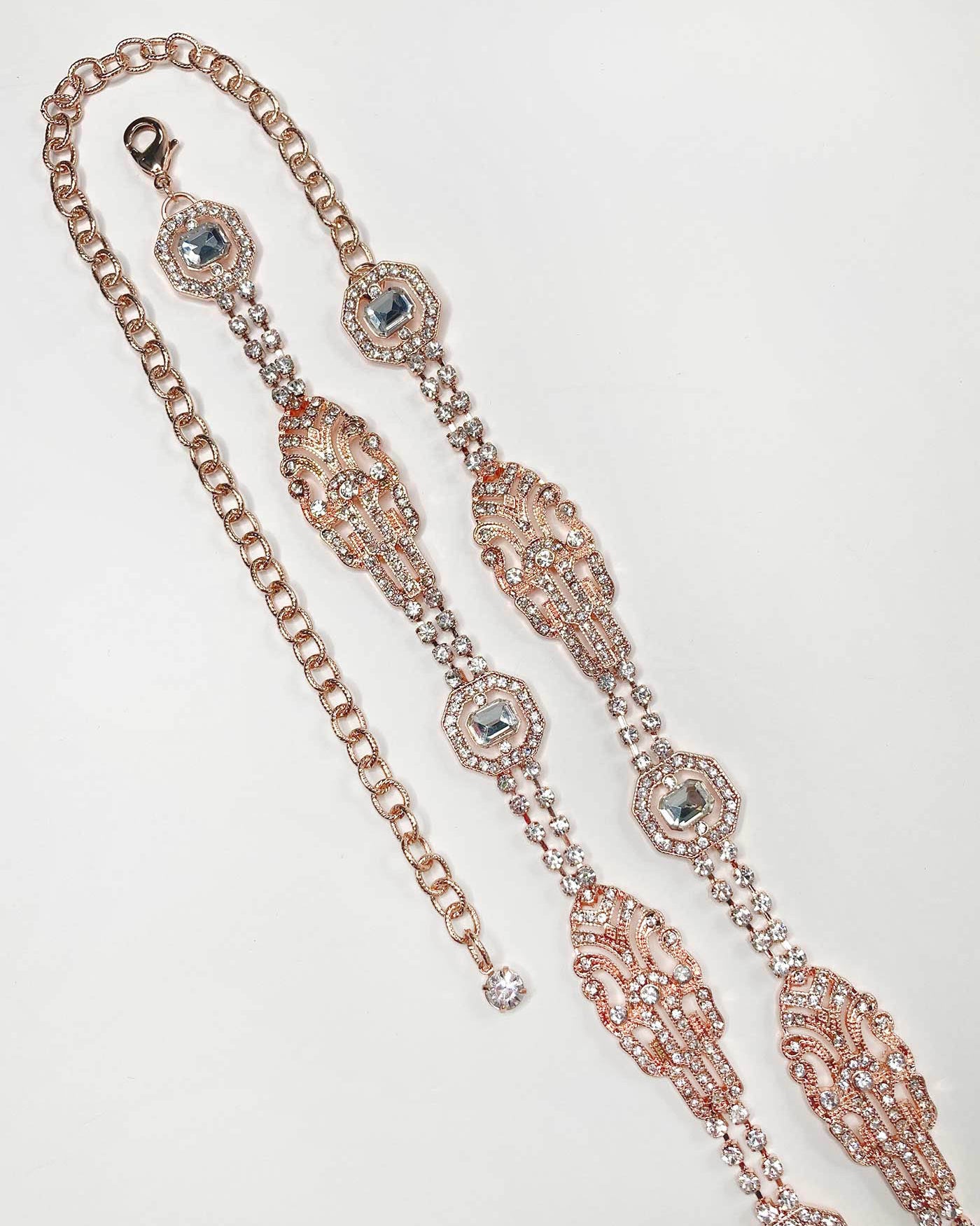 Madison Belt in rose gold — alternate view 2