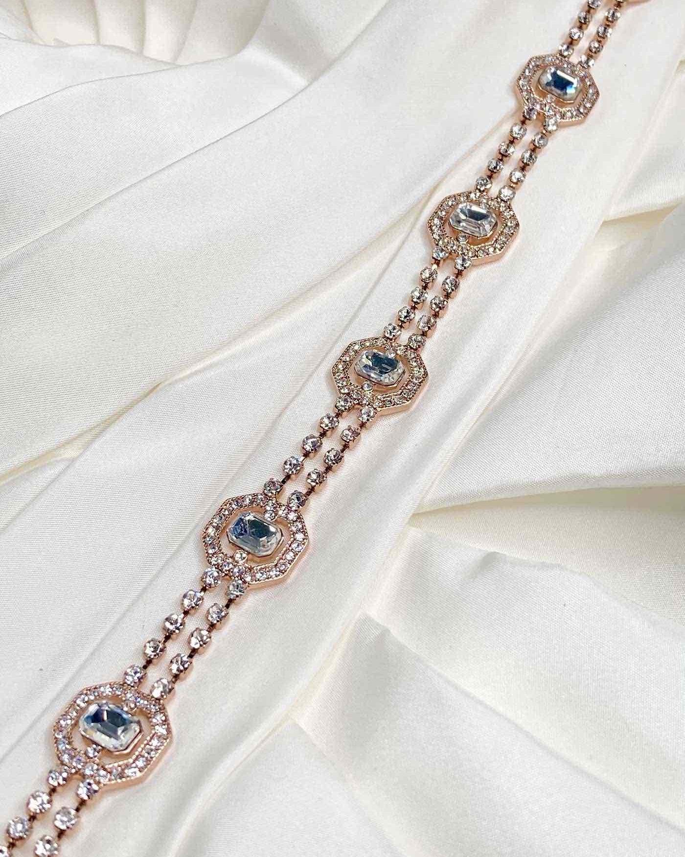 London Belt in rose gold — alternate view 2