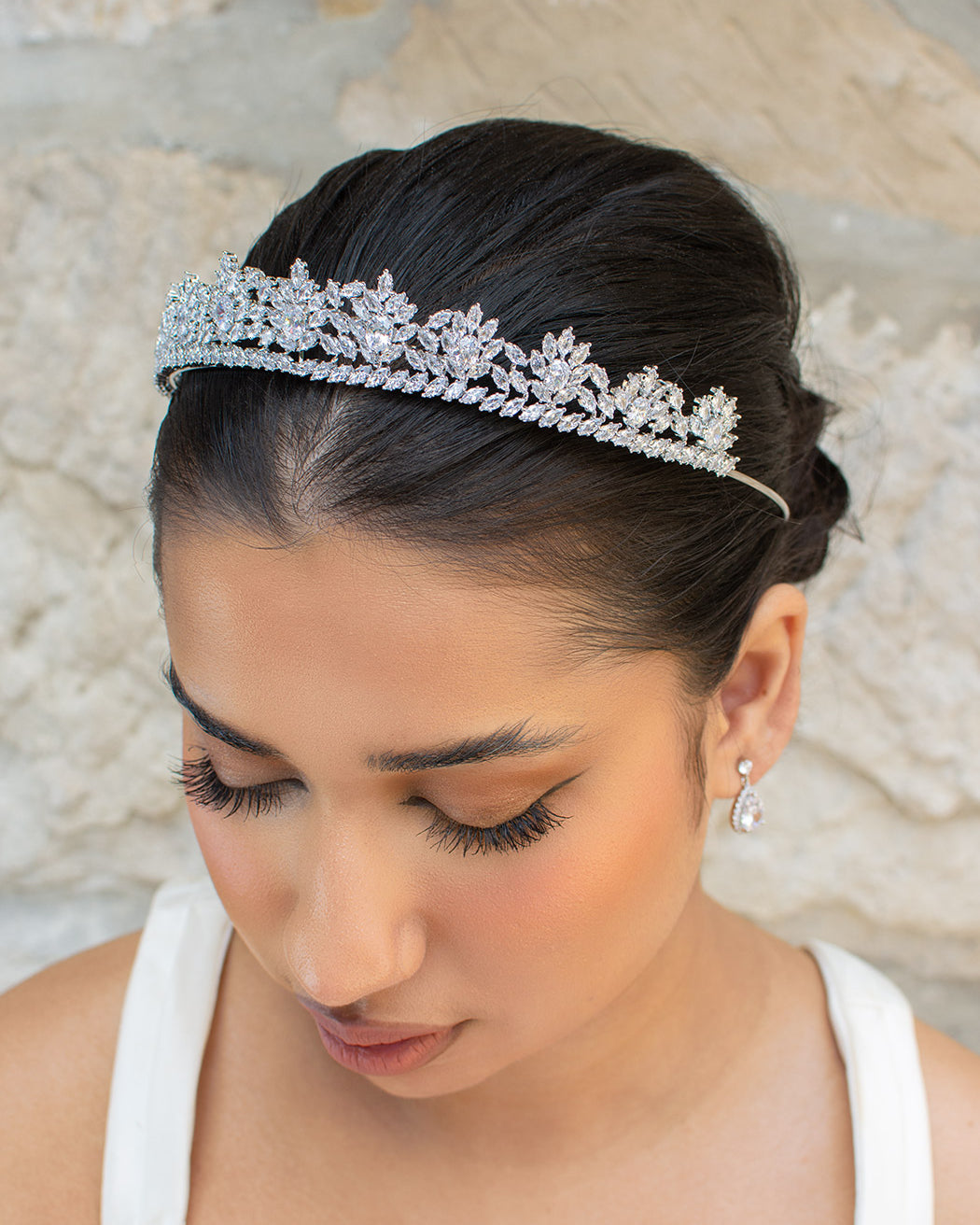 Sierra Silver bridal crown — alternate view 2