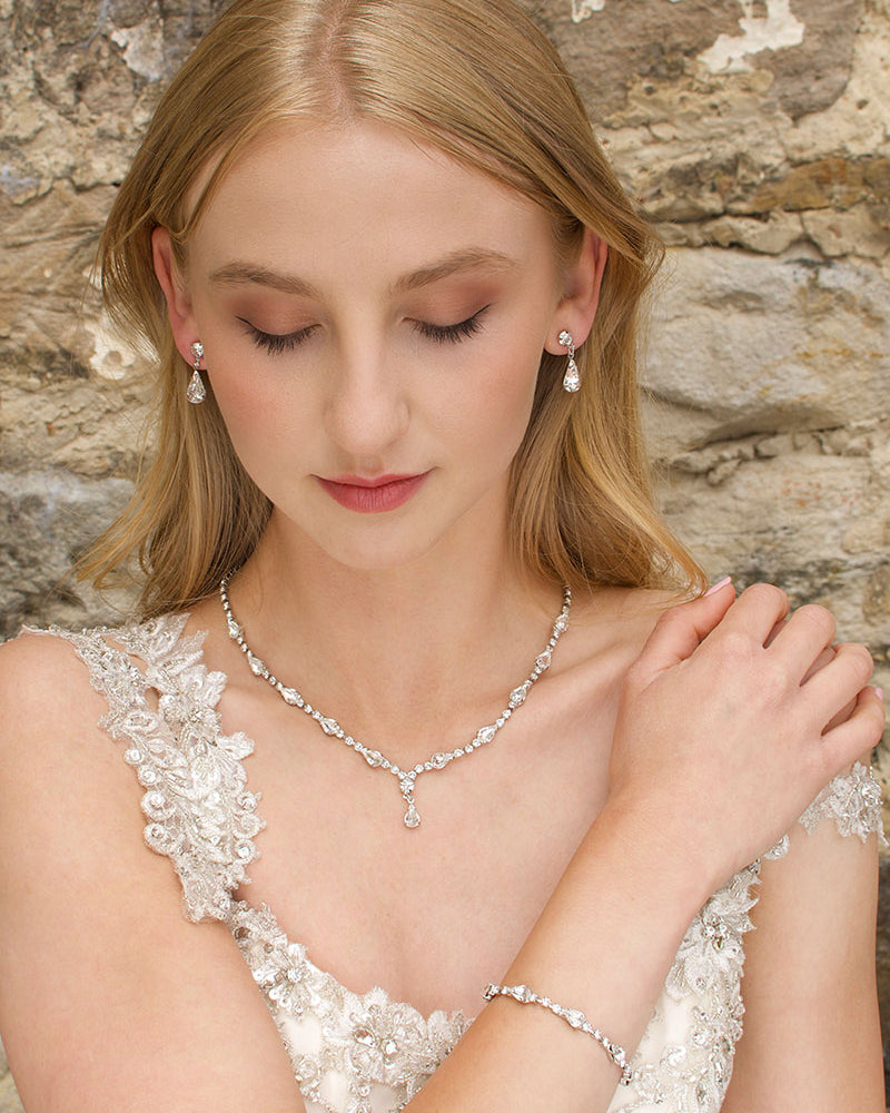 Verity Necklace in Silver — alternate view 2