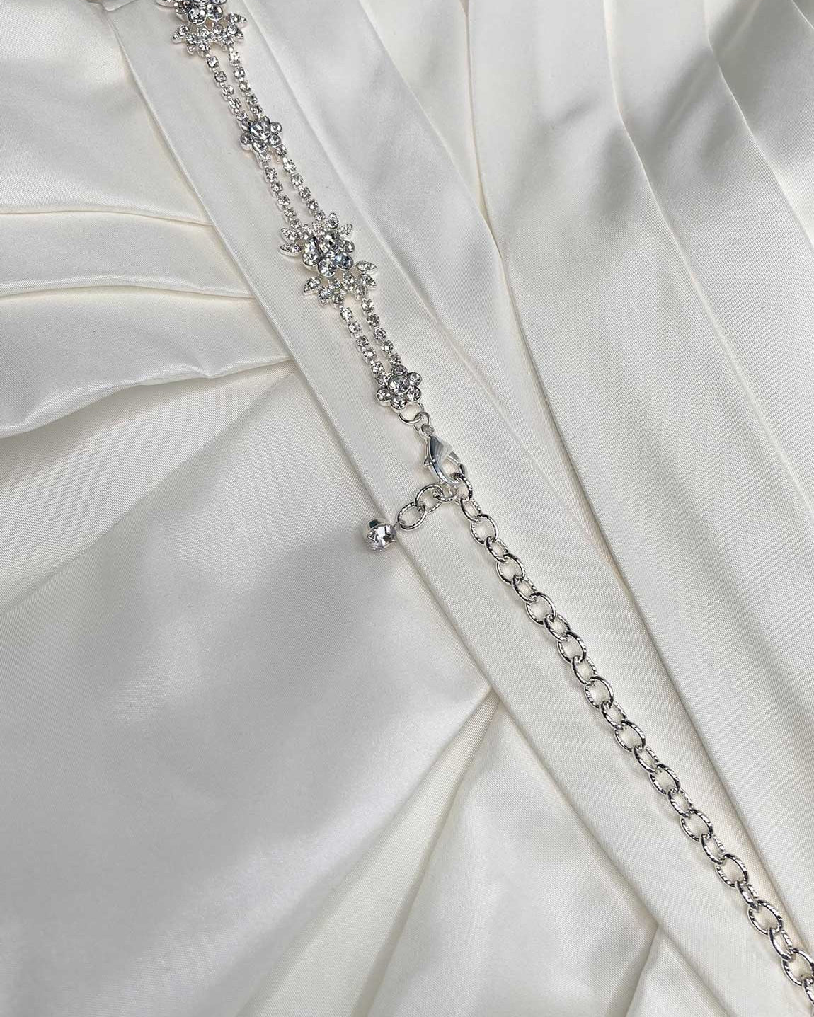 Gisele Belt in silver — alternate view 2