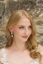 Remy Silver earrings by Windsor Bridal Jewellery